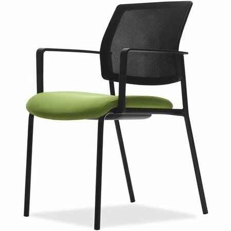 UNITED CHAIR CO Chair, w/Arms, MeshBack, 22-1/4inx22-1/4inx33in, Spring/BK, 2PK UNCF32ECQA06